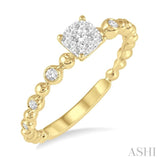 1/5 Ctw Diamond Lovebright Ring in 14K Yellow and White Gold