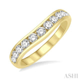 .75CT RD DM 'V' BAND YG 14K@11-H*