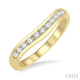 .33CT RD DM 'V' BAND YG 14K@11-H*