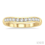 .33CT RD DM 'V' BAND YG 14K@11-H*