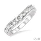 .50CTRDDM 'V' BAND-MILLG WG 14K@11-H*