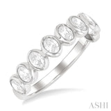 .90CTOVDM NORTH-SOUTH OVAL BAND WG14K-G*