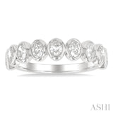 .90CTOVDM NORTH-SOUTH OVAL BAND WG14K-G*