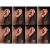 14K Rose Gold 1 CTW Natural Diamond Stud Earrings