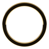 14K Yellow Gold 2 mm Comfort-Fit Flat Band Size 10