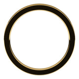 14K Yellow Gold 2.5 mm Comfort-Fit Flat Band Size 10