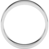 10K White Gold 6 mm Flat Band Size 9.5