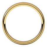 14K Yellow Gold 4.5 mm Comfort-Fit European-Style Band Size 7.5