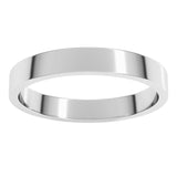 Sterling Silver 3 mm Flat Band Size 6