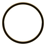 14K Yellow Gold 1 mm Ultra-Lightweight Flat Band Size 7