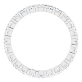 Platinum 9/10 CTW Natural Diamond Eternity Band Size 7