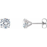 14K White Gold 1 CTW Natural Diamond Cocktail-Style Earrings