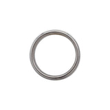 Tungsten 8 mm Stepped-Edge Inlay Comfort-Fit Band  Size 12.5