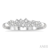 1/4 ctw Scatter Round Cut Diamond Fashion Ring in 14K White Gold