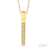 Bar Diamond Pendant