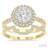 Lovebright Diamond Wedding Set