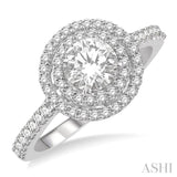 Semi-Mount Diamond Engagement Ring