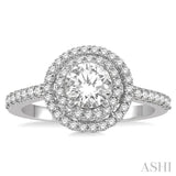 Semi-Mount Diamond Engagement Ring