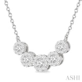 Lovebright Essential Diamond Smile Necklace