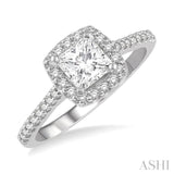 Semi-Mount Diamond Engagement Ring