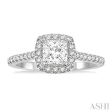 Semi-Mount Diamond Engagement Ring