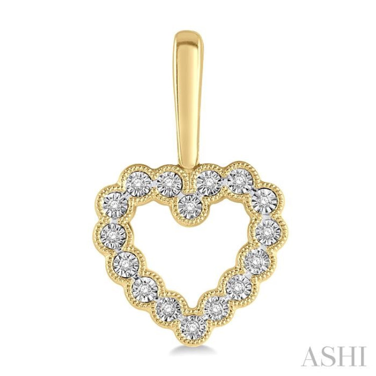 Heart Shape Diamond Earrings