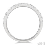 Pave-Set Diamond Wedding Band