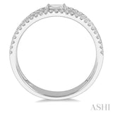Baguette Diamond Layered Fashion Ring
