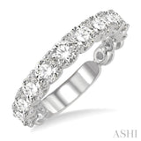 Prong-Set Diamond Wedding Band