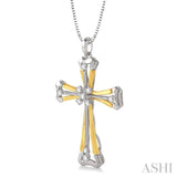 Cross Diamond Fashion Pendant