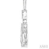 Pear Shape Emotion Diamond Pendant