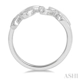 Silver Love Diamond Fashion Ring