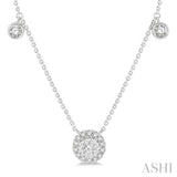 Lovebright Diamond Station Necklace