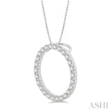 Circle Diamond Pendant