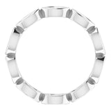 Bezel-Set Eternity Band