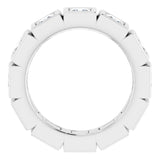 Bezel-Set Eternity Band