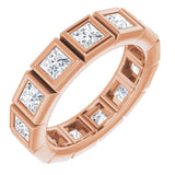 Bezel-Set Eternity Band