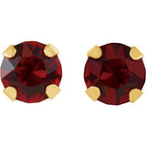 Inverness® Piercing Birthstone Stud Earrings