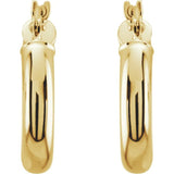 Tube Hoop Earrings