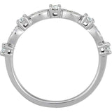 Accented Stackable Ring