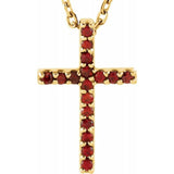 Petite Cross Necklace Or Pendant