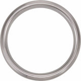 Tungsten Beveled-Edge Band