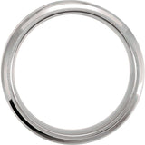 Tungsten Beveled-Edge Band