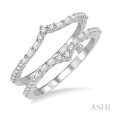 Baguette Diamond Insert Ring