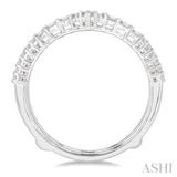 Baguette Diamond Insert Ring