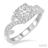 Semi-Mount Diamond Engagement Ring