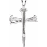 Nail Cross Necklace Or Pendant