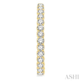 Inside-Out Diamond Hoop Earrings