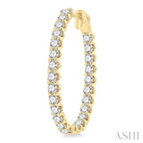 Inside-Out Diamond Hoop Earrings