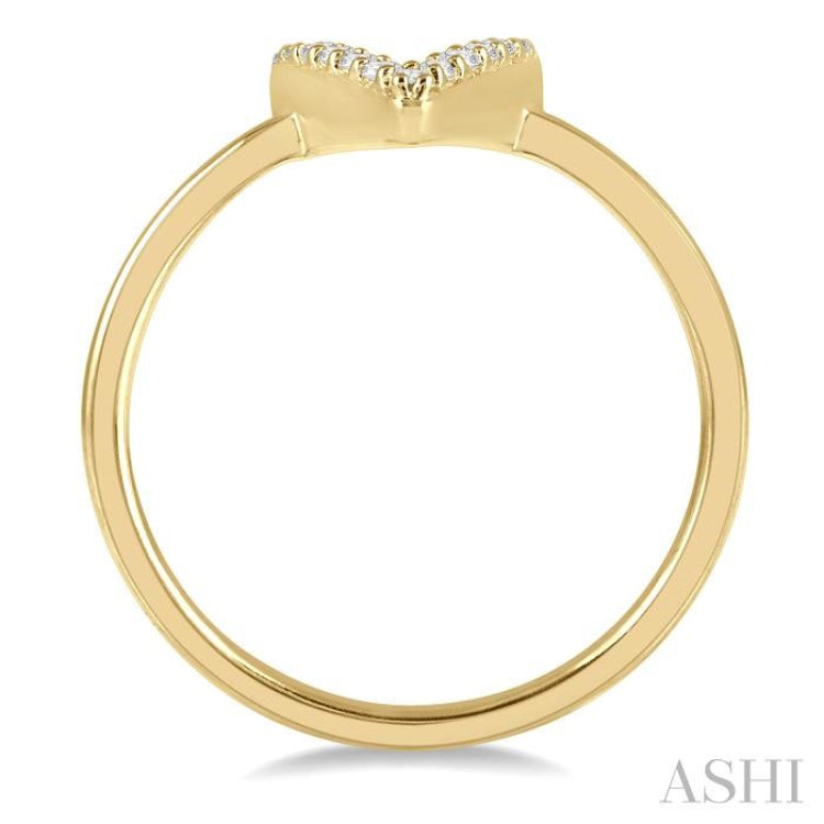 Wishbone Petite Diamond Fashion Ring